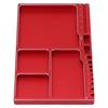Magnetic Screw Tray Aluminium Alloy Magnetic Adsorption Widely Used Magnetic Parts Tray with Magnetic Pad for RC Repair