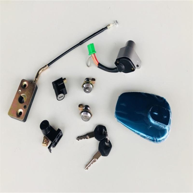 Motorcycle Ignition Switch Lock Sets Seat Power Door Locks Tank Cap Applies For Suzuki GZ150-A GZ 150 150cc
