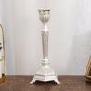 1pcs European-style Elegant Temperament Hotel Home Living Room Candle Holder, Metal Retro Long and Short Optional