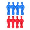 8Pcs/pack Foosball Player Figurines Small Soccer Table Game Accessories Table Soccer Player Figures Replacement Set