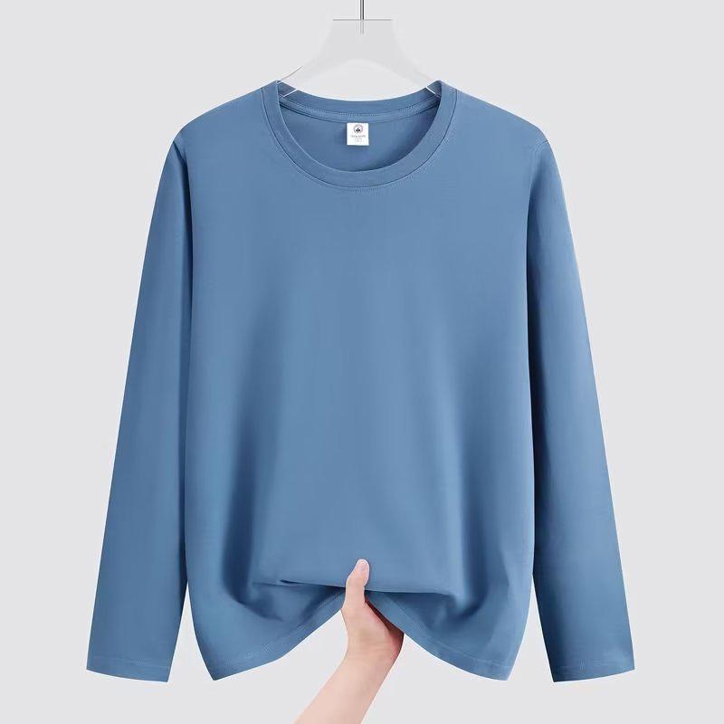 Men's Trendy Long-Sleeve T-Shirt - Spring/Fall Loose Fit Base Layer