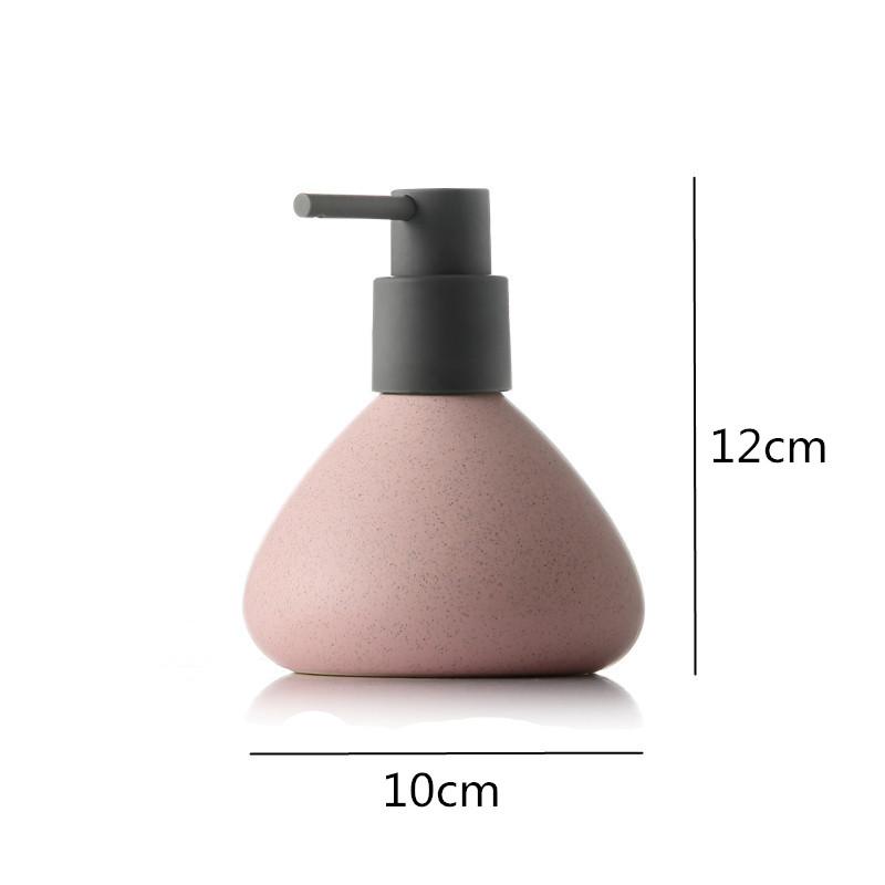 Бутылка для лосьона Nordic Ceramics 280 мл 500 мл Конический пресс Бутылка Товары для ванной комнаты Бутылка для дезинфицирующего средства для рук Контейнер для геля для душа