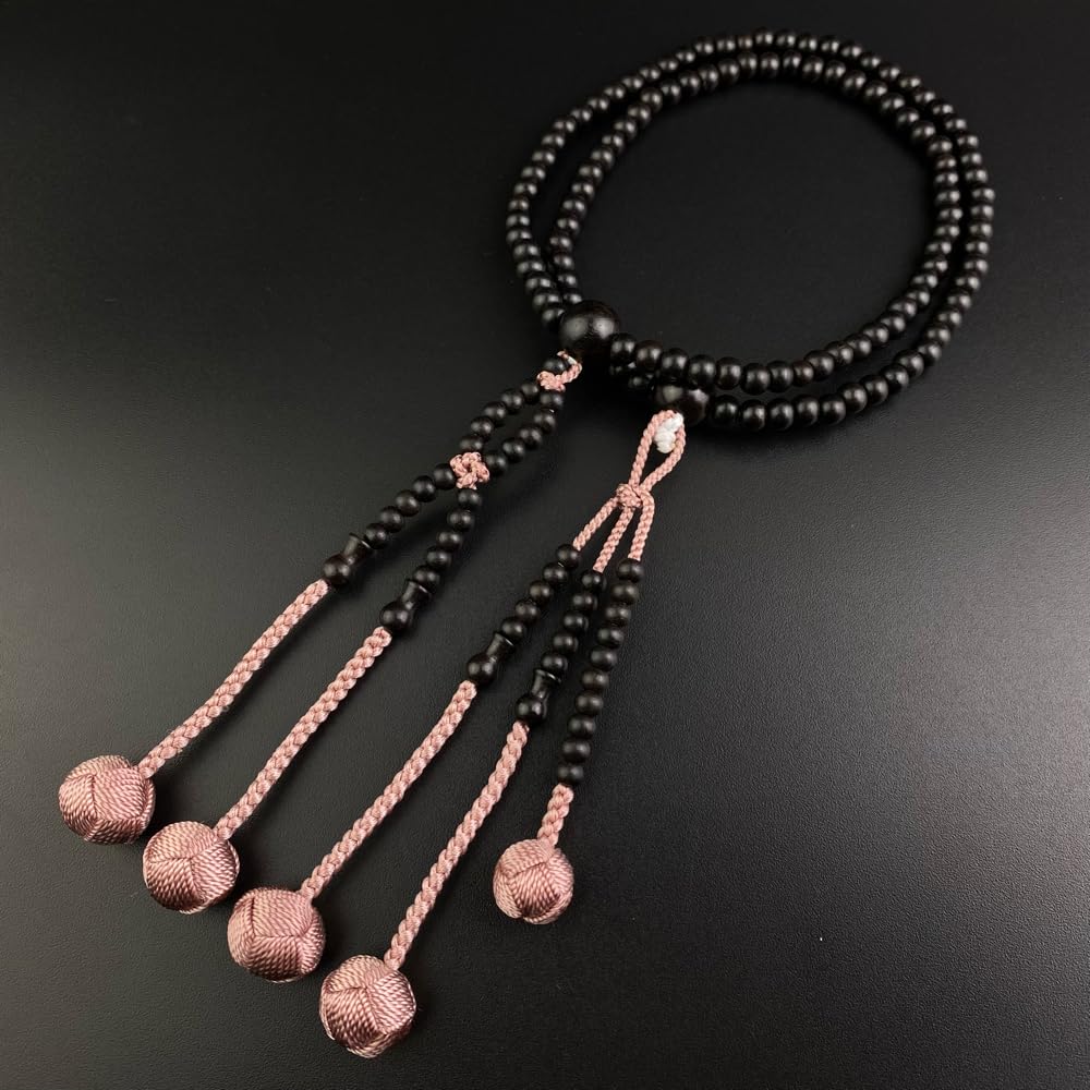 ЧУДЕСНЫЕ четки лотоса секта Ничирен 8 размеров подлинные молитвенные четки эбеновые двойные молитвенные четки 108 бусин лотос четки сумка в комплекте натуральный