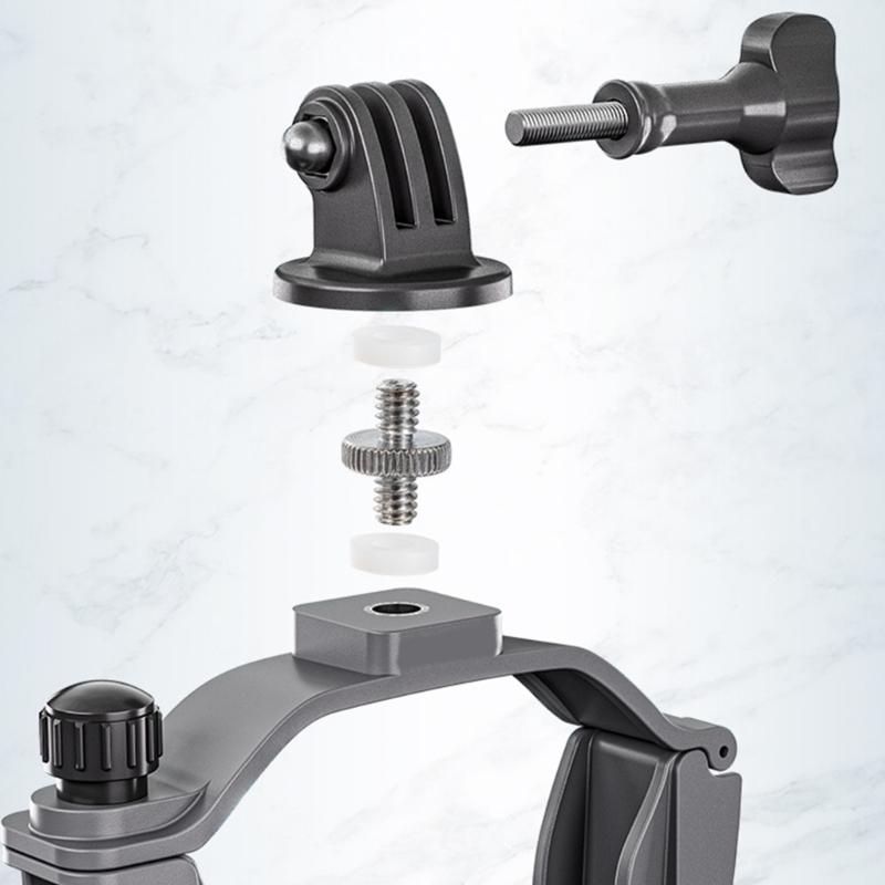 Drones Extended Adapter for Air3 Action Camera Holder with Screws and Adapter Drones Accessories Quadcopter Camera Mount