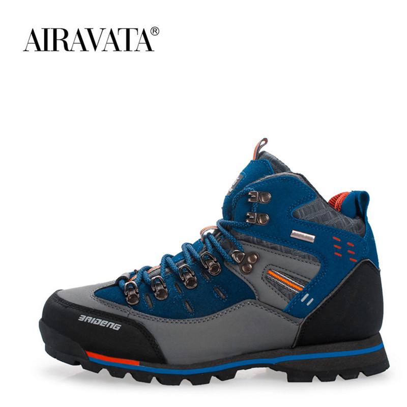 Winter Hiking Shoes Top Quality Men's Outdoor Snow Boots Mountain Climbing Trekking Boots Size:40-46