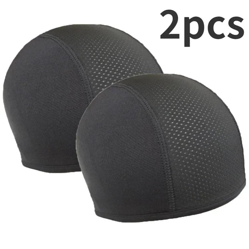 1/3pcs Motorcycle Cycling Helmet Hat Inner Cap Quick-drying Balaclavas Helmet Beanie Cap Outdoor Sports Motor Helmet Hats