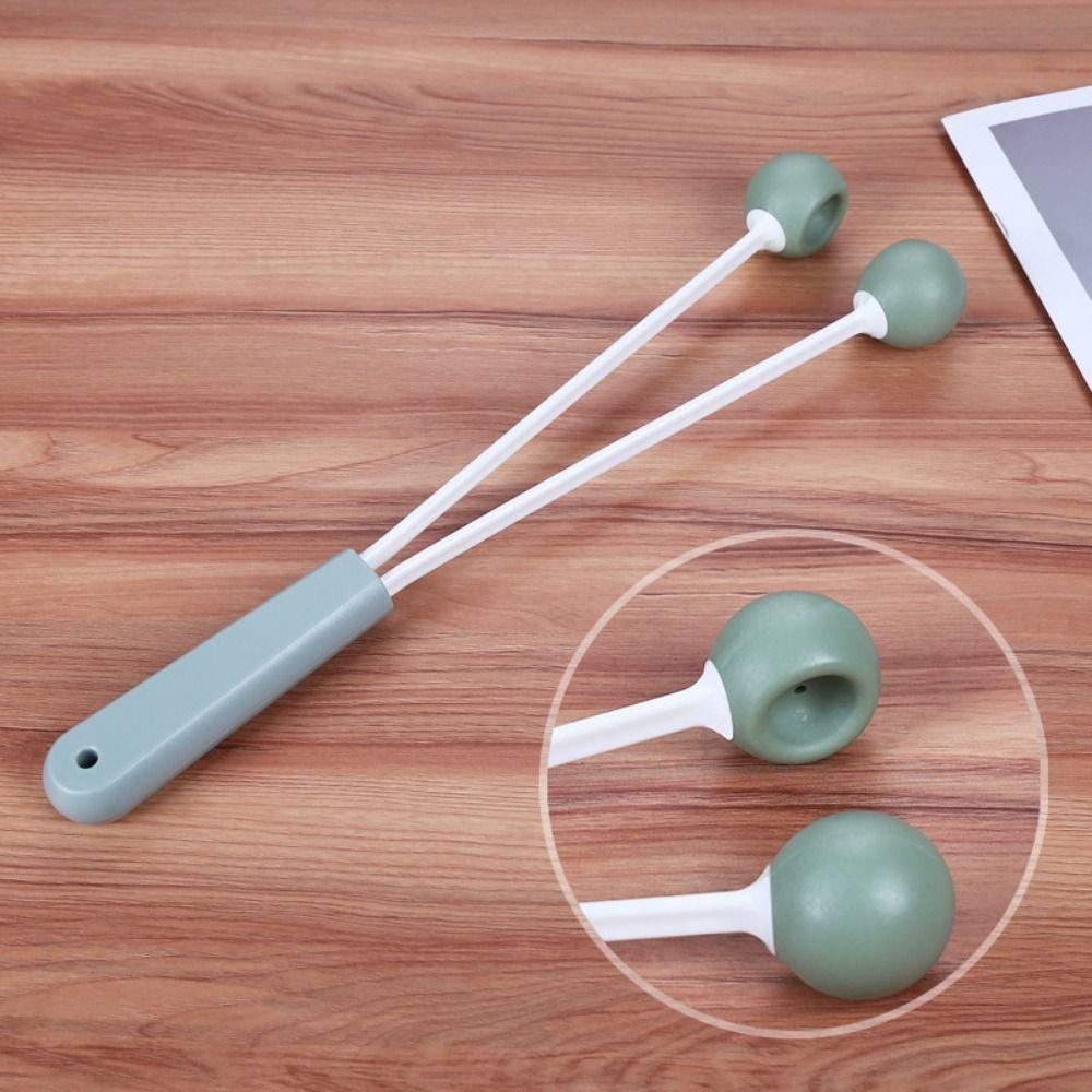 Knock Back Neck Hand-held Massage Stick Waist Legs Massaging Tool Massage Double Ball Hammer Men