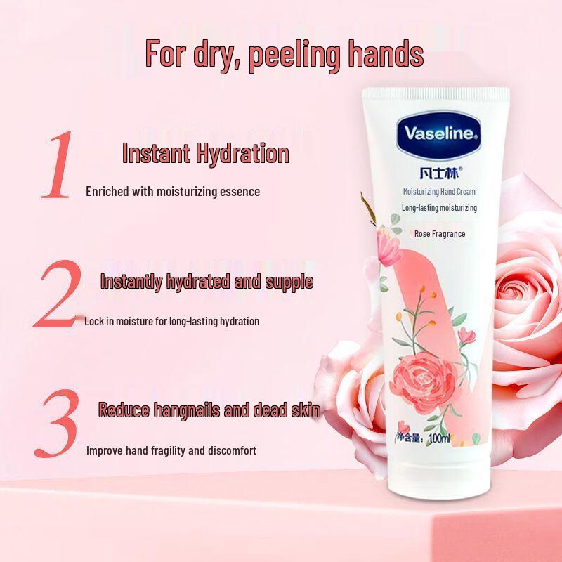 Vaseline Крем для рук с ароматом розы