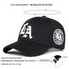 Unisex Los Angeles Letter Embroidery Baseball Caps Outdoor Adjustable Spring and Autumn Casual Sunscreen Hat