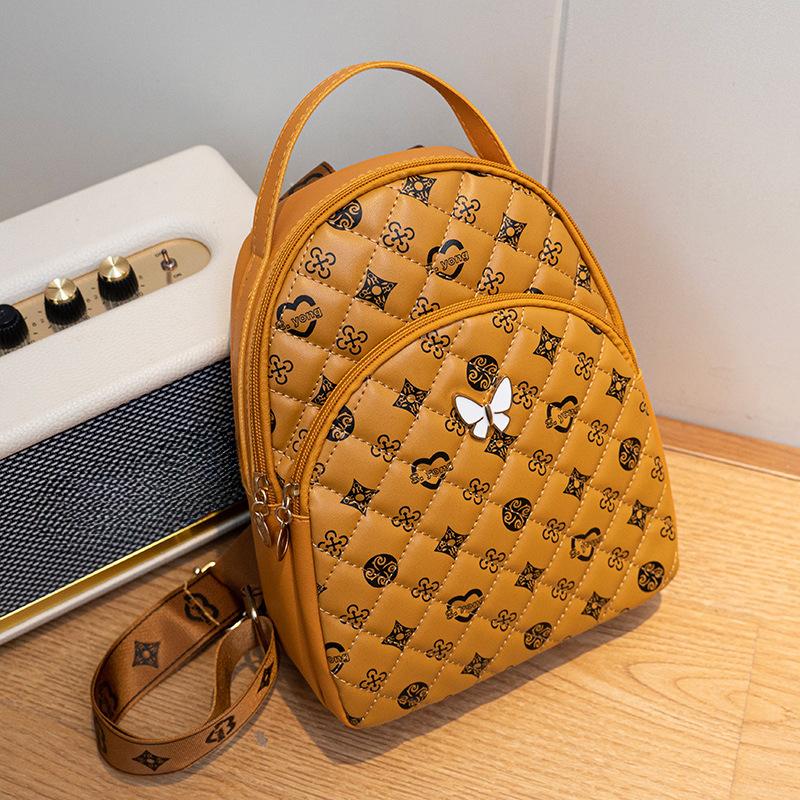 Сумка через плечо с принтом в стиле ретро, многофункциональная школьная сумка, повседневные рюкзаки большой вместимости