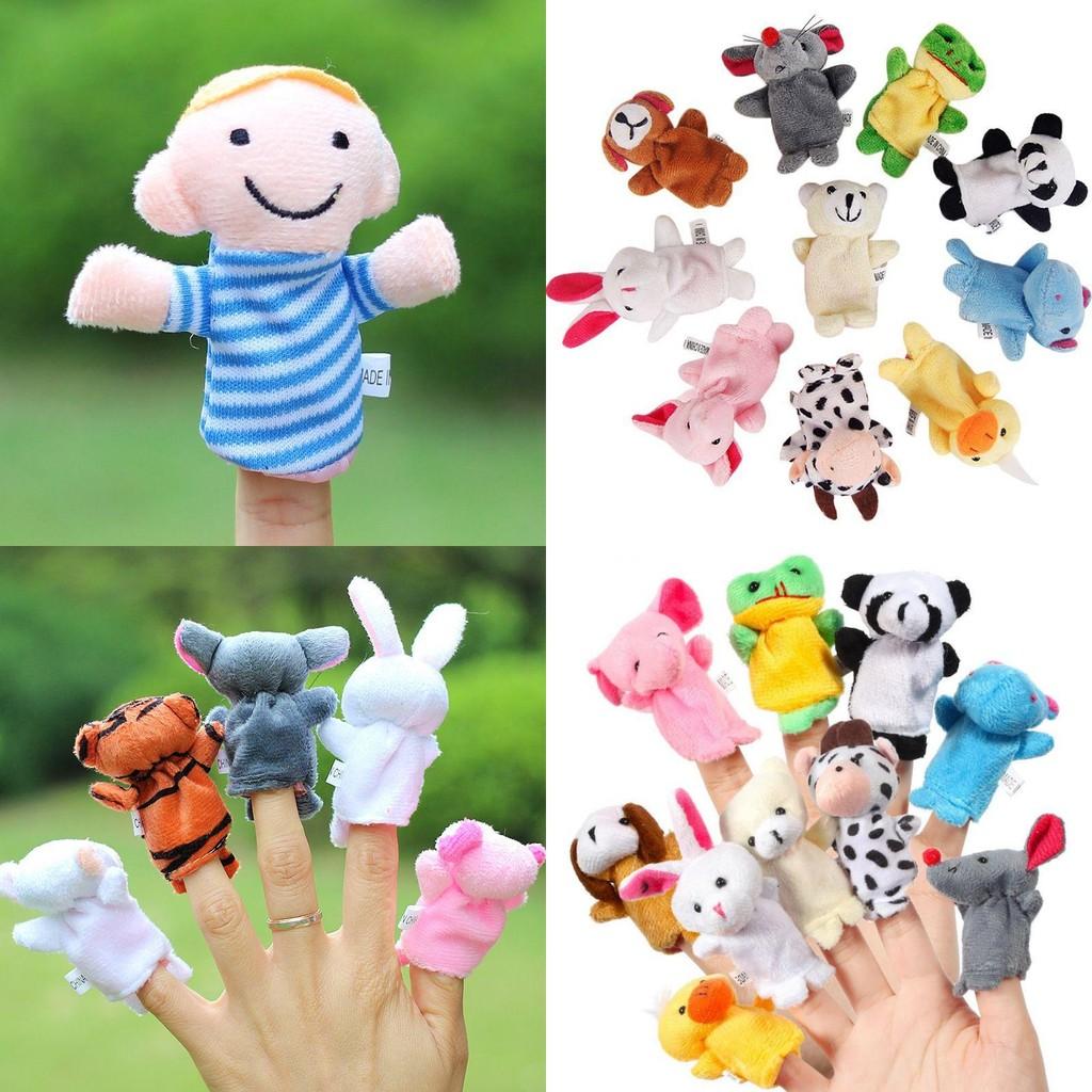 Adorable Cloth Finger Puppets Doll For Learning And Storytelling Family Fun