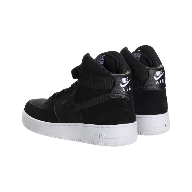 (GS) Nike Air Force 1 High 'Black White Sole' Kids' 653998-009
