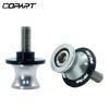 For YAMAHA YZF R6 YZF-R6 YZFR6 All Years 2PCS 6/8/10MM Motorcycle Swing Arm Sliders Spools CNC Swing Arm Stand Screw Paddock