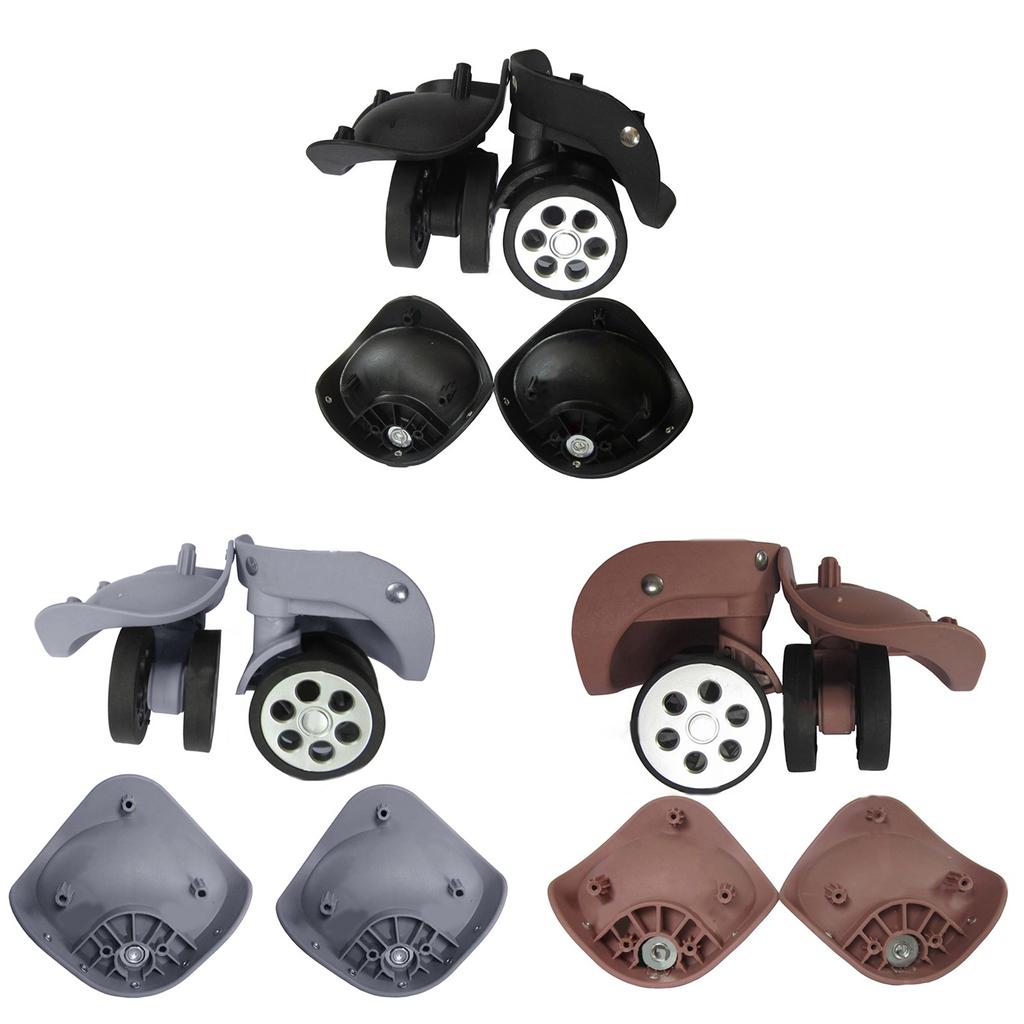 1 пара A79 чемодан на колесиках ремонт колес дорожный чемодан запчасти аксессуары замена колес колеса