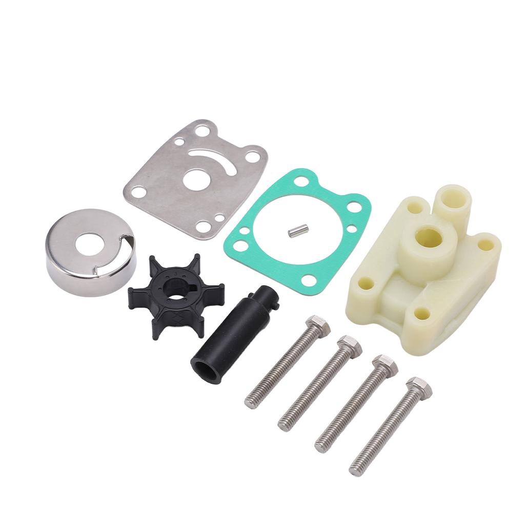 1 Set Marine Outboard Water Pump Impeller Repair Kit 6E0?W0078?A2?00 for 2 Stroke 4hp 5hp