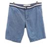 Linen Blend Shorts 40 Blue Navy Blue Men's Used