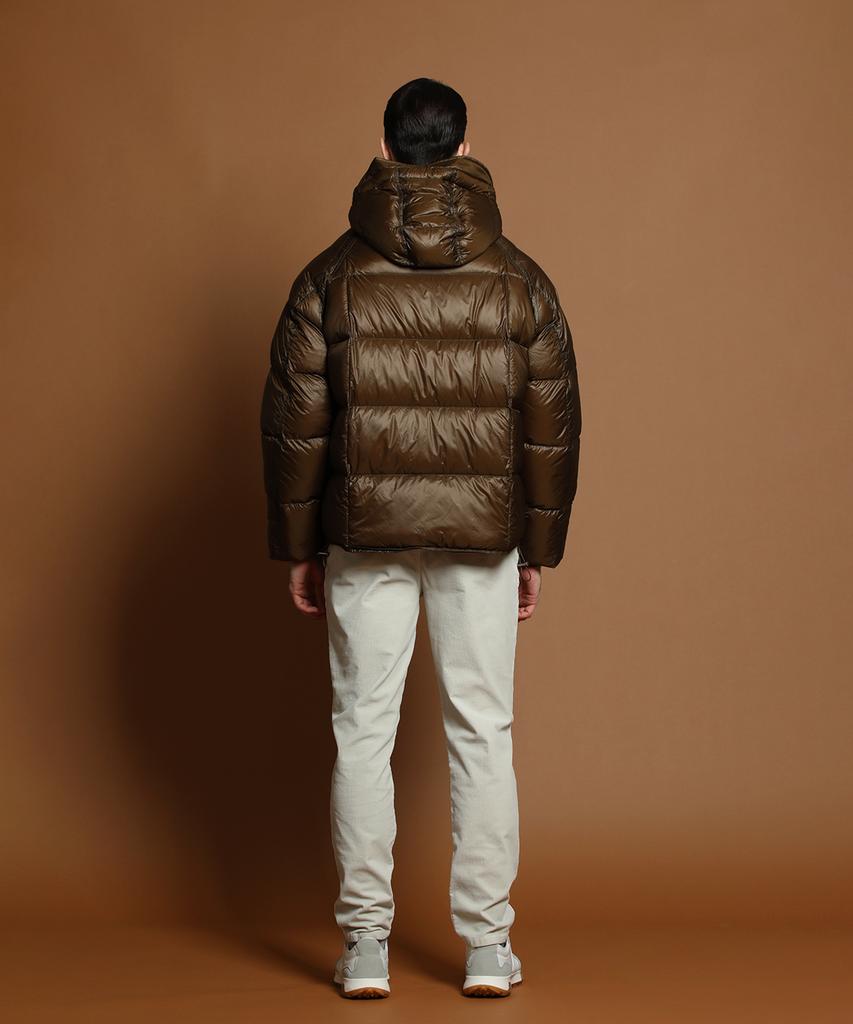 Panicale Green Lightweight Duck Down Padded Jacket