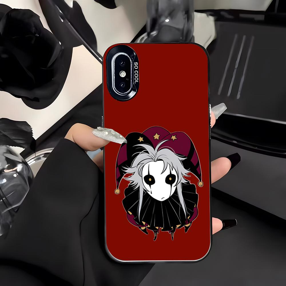 Чехол для телефона Freak Circus Pierrot для iPhone 17 Air 16 E 15 14 Plus 13 12 11 Pro Max Цветной Серебристый Чехол