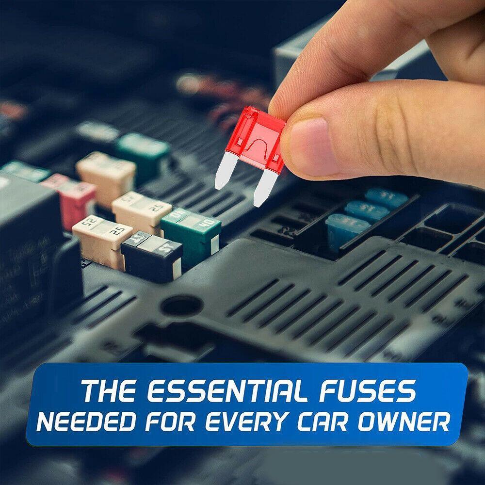 120pcs/box 2A-35A Fuse Combination Kit Plastic Box Auto Assortment Fuse Car Fuse Car Truck