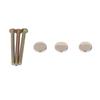 3pcs Gold Pumpkin Cabinet Knobs Durable Pumpkin Pull Handles Classical Pumpkin Door Pulls  Cabinet