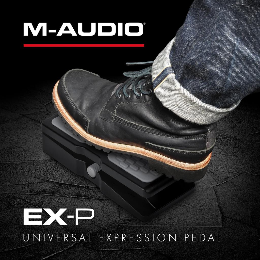 M-Audio Expression Pedal for Electronic Pianos and Keyboards EX-P