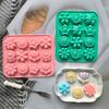 3 Pack Flower Mold Silicone Daisy Flower Chocolate Molds Floral Sunflower Tulip Daisy Candy Baking Molds Cake Pop Mold