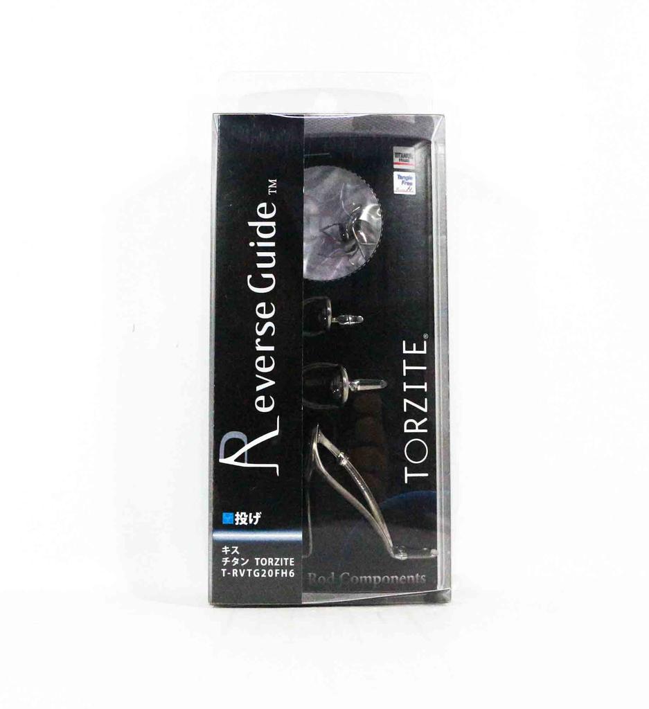 Fuji T-RVTG Size 20FH6 Rod Guide Torzite Titanium Frame Set (5538)