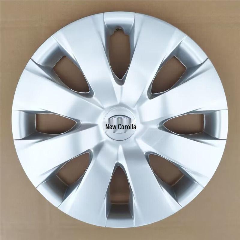 Подходит для новых и старых Toyota Corolla: 15-дюймовые стальные, пластиковые колпаки на колеса с шинами
