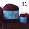 50+20g/set Mink Cashmere Yarn Long Plush For Cardigan Scarf Suitable Hand-Knitting Thread