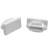 Internal cap for profile post roof 30X18 20PCS WHITE