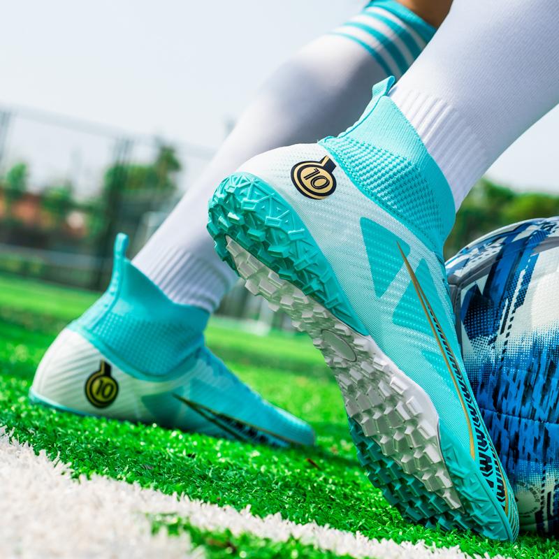 Мужские футбольные бутсы Детские футбольные бутсы Женские профессиональные футбольные бутсы Противоскользящие футбольные бутсы Chaussure TF/FG Уличные футбольные бутсы