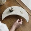 Скандинавские лунные подносы для хранения Каменные кухонные емкости Роскошный органайзер-поднос Дизайн Фруктовая тарелка Минималистичные украшения Домашняя мебель