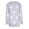 Women's Autumn and Winter Loose Love Crewneck Pullover Knit Sweater