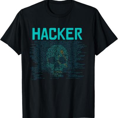 Смешная футболка с дизайном для хакера, компьютерщика, техника
