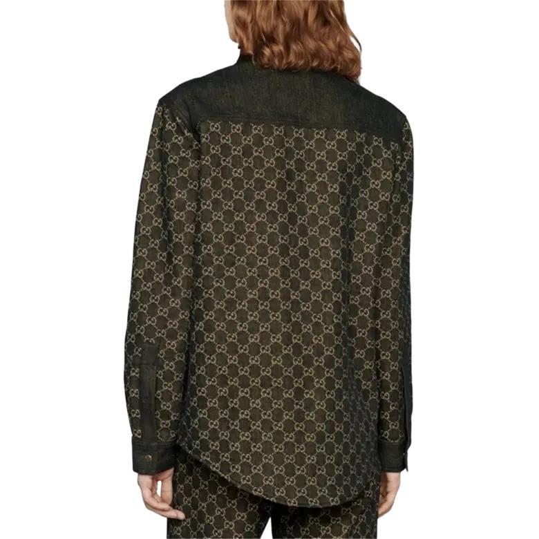 Gucci Рубашки Мужские Черные Умеренные 669613-XDBUF-1289