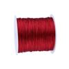 100M X 0.8mm нейлоновый китайский узел шнур Rattail макраме нить шнур бордовый