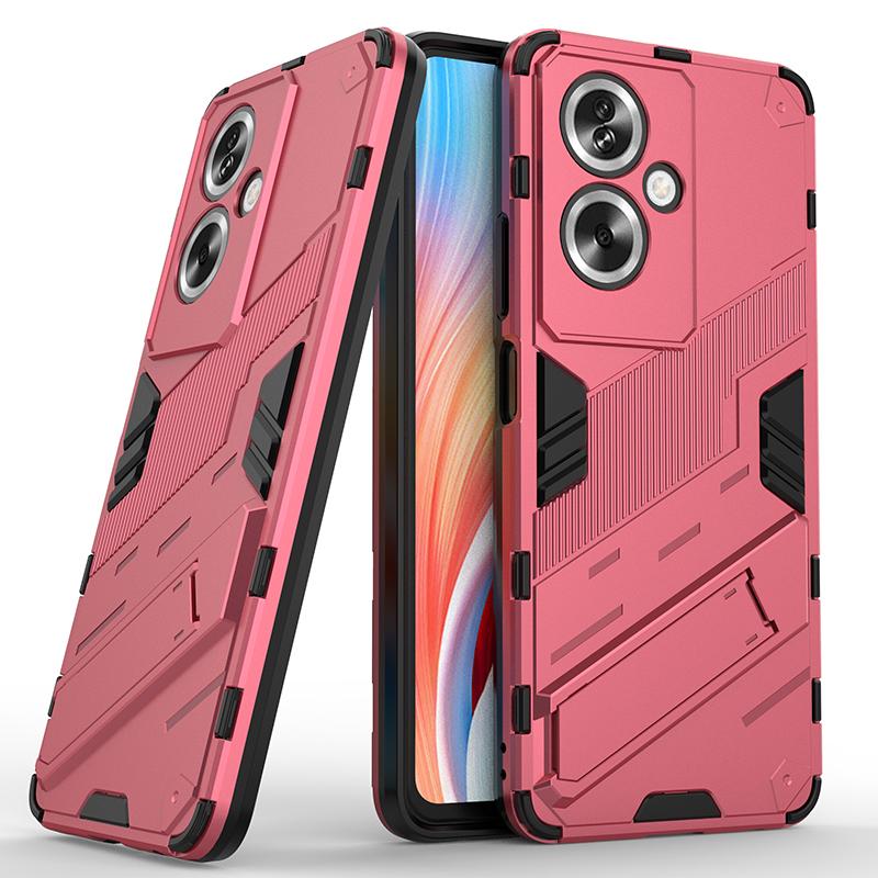 Для Oppo A79 A38 A18 A58 A78 A17 A97 A57 A57e 5G Punk Armor противоударный бампер прочный прорезиненный ПК подставка держатель чехол чехол