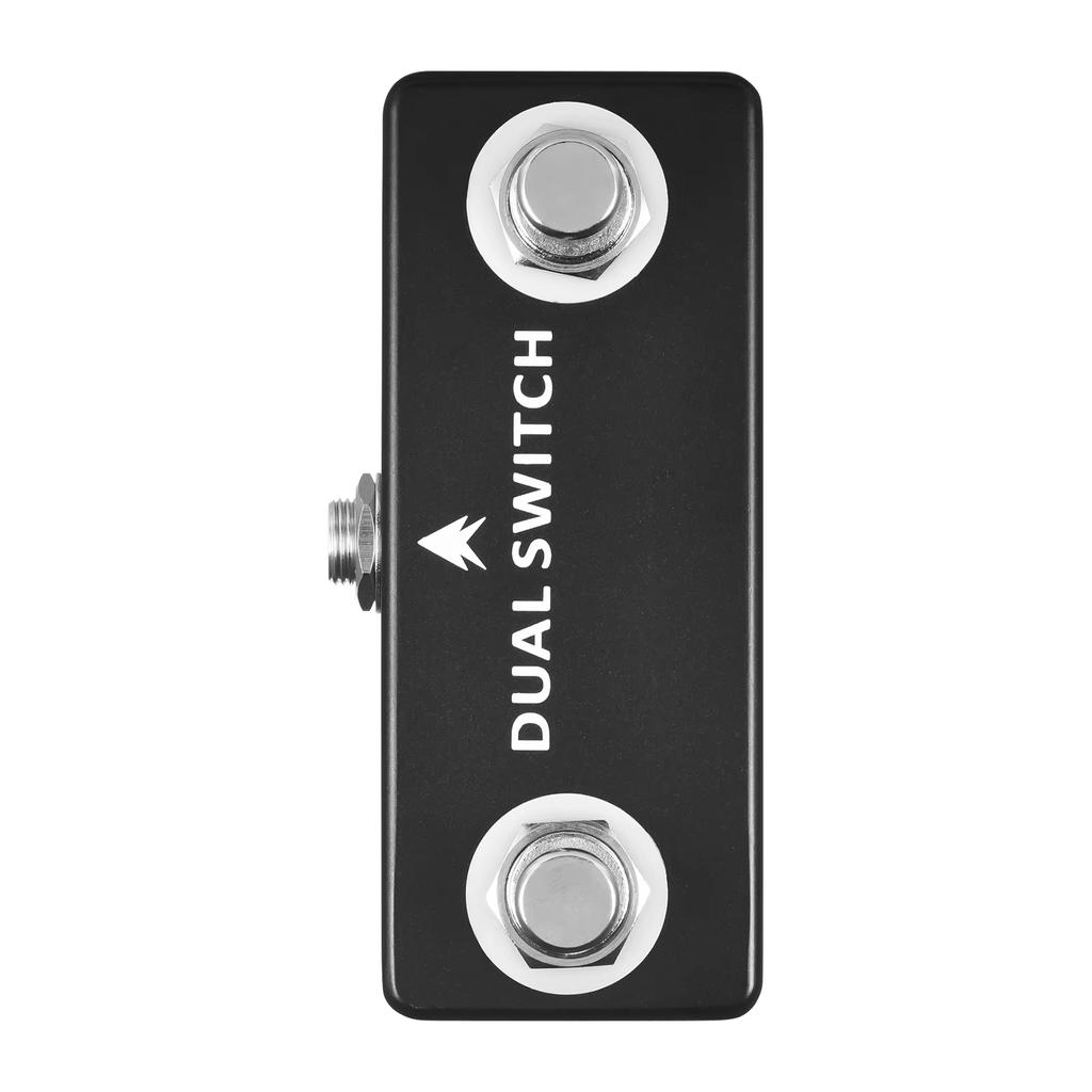 DUAL SWITCH Guitar Effect Pedal Dual Footswitch Foot Switch PURE BUFFER Guitar Pedals Full Metal Shell Guitar Accessories