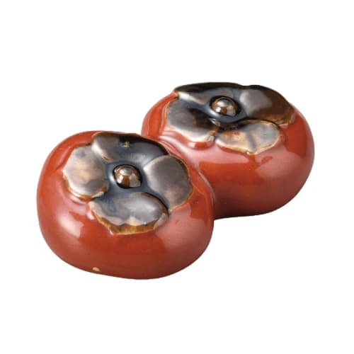 Yamashita Kogei Mino Ware Persimmon Chopstick Rest, 5.5cm, 99227