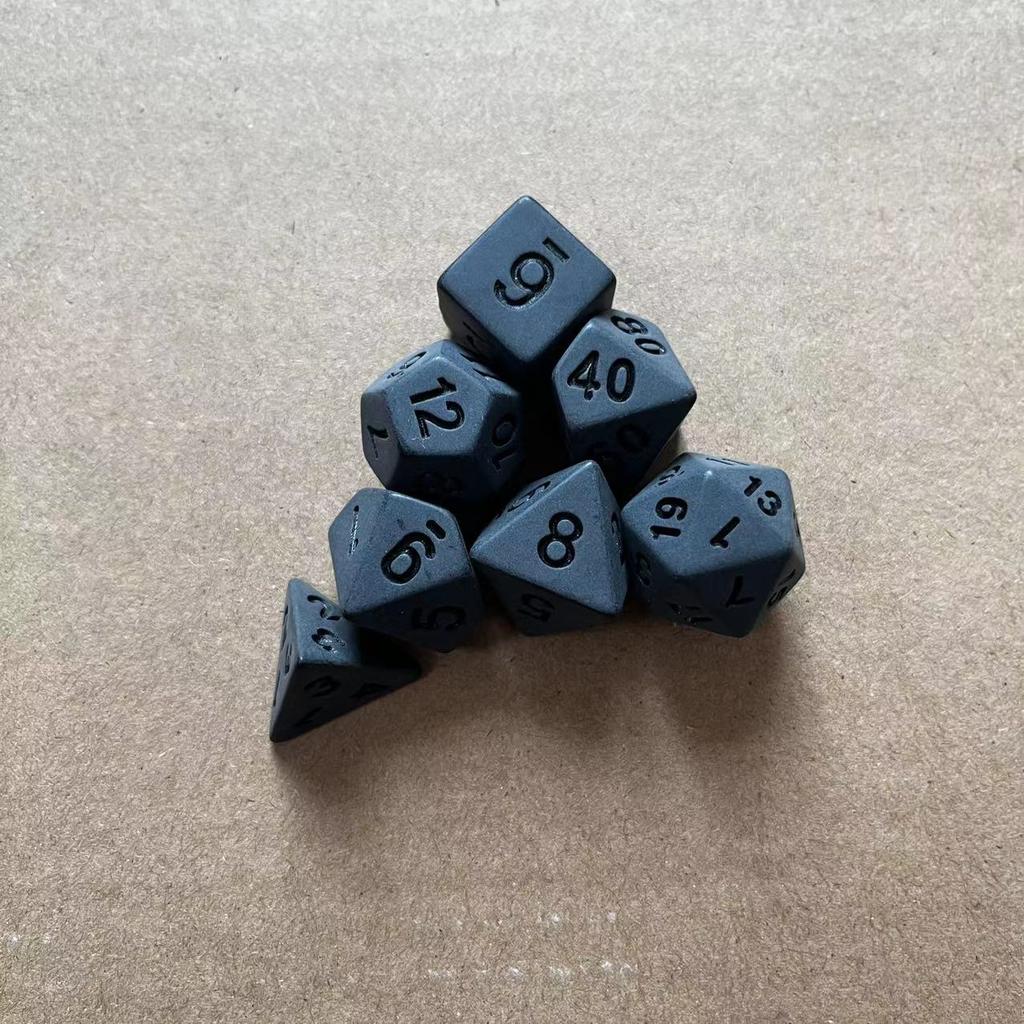 7 шт./лот, многогранные игральные кости из смолы D&D D4 D6 D8 D10 D% D12 D20, многогранные игральные кости TRPG, настольные игры