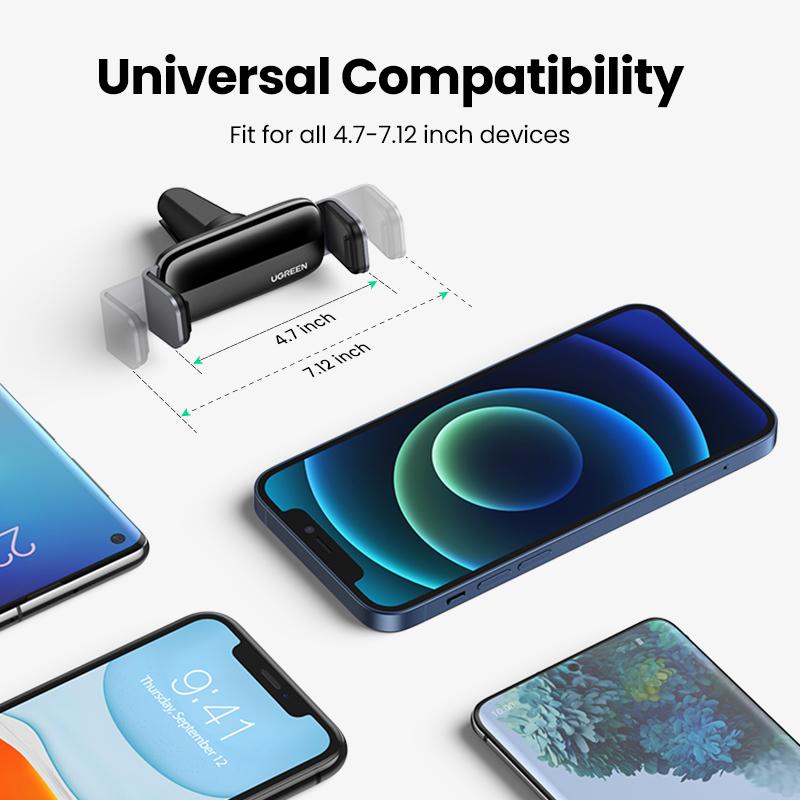 UGREEN Car Phone Holder Stand For Mobile Phone Air Vent Phone Stand for Xiaomi Samsung iPhone 12 13 Telephone Car Holder