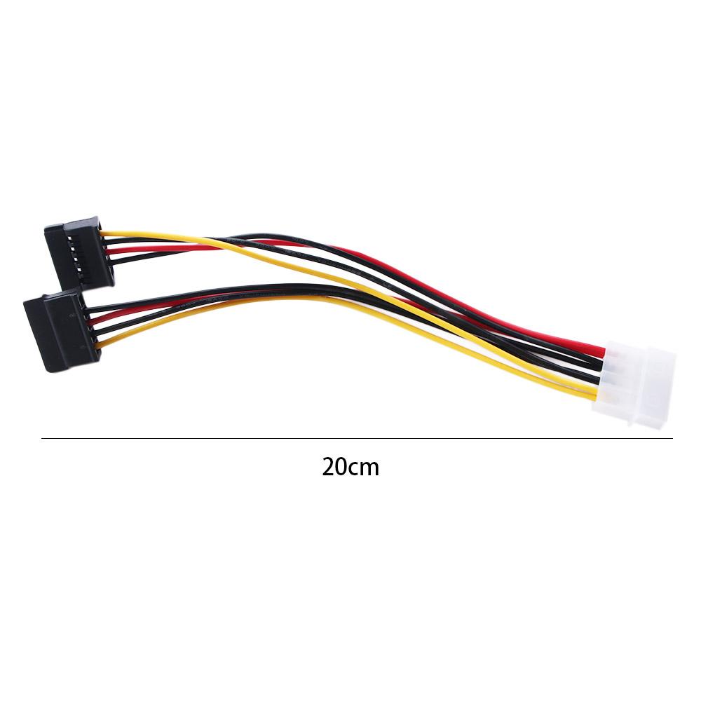 Connector Wire SATA Adapter Cable SATA Power Cable Hard Driver Power Cable Power Extension Cord