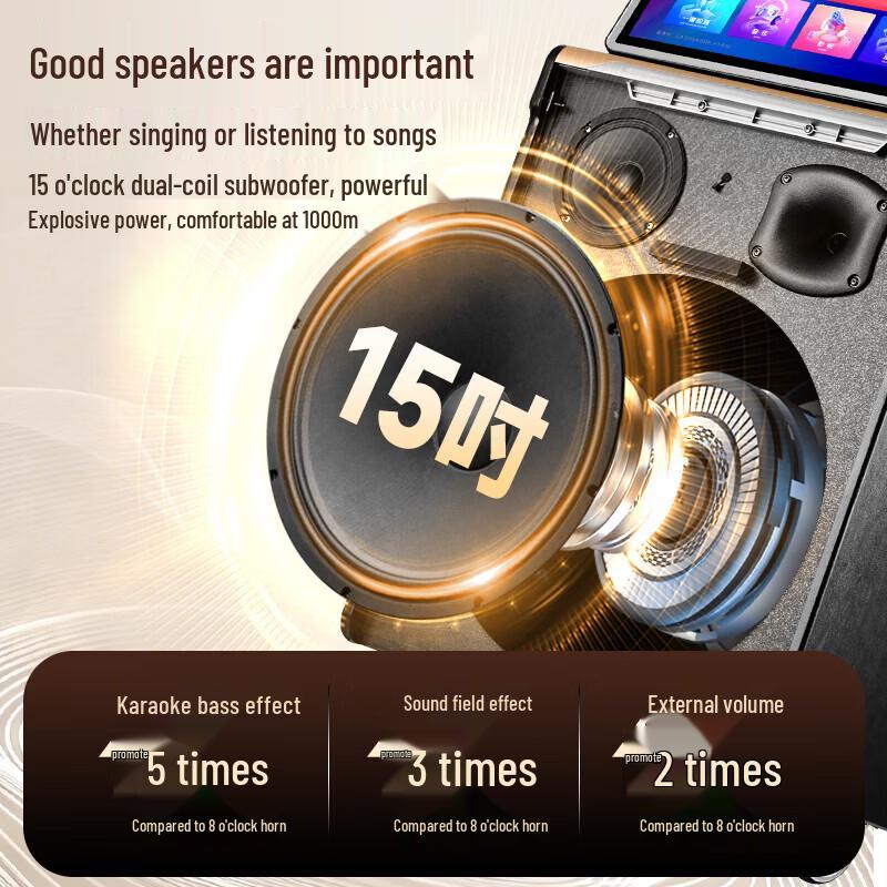 SAST All-in-One Home KTV Karaoke System CN plug (adapter included)