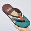 Summer Trend Non-slip Flip-flops Men's Personalized Beach Slippers Men's Soft Bottom Pinch Feet Outside Wearing Cool Slippers