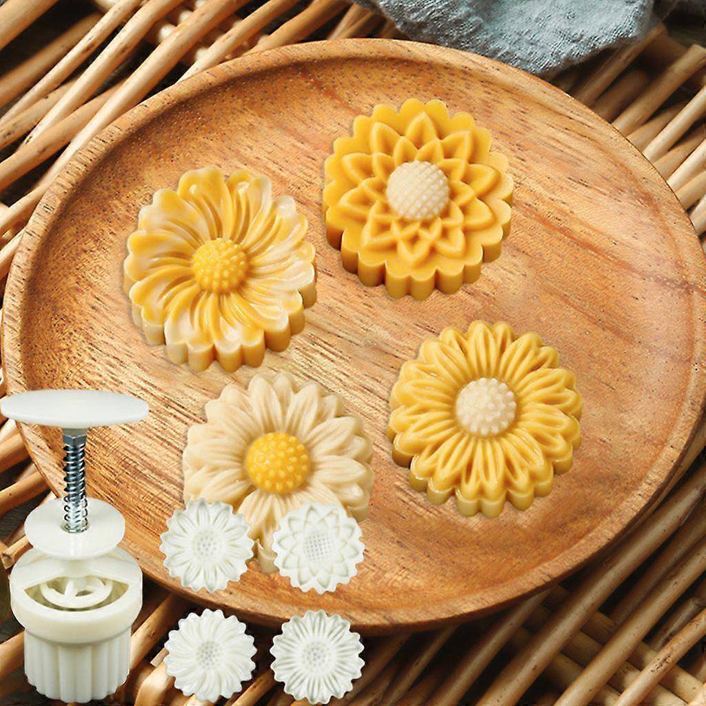 4pcs/set Cake Mold Lightweight DIY Decoration Non-stick Cake Decoration Supplies Baking Cake Mold Party Supplies