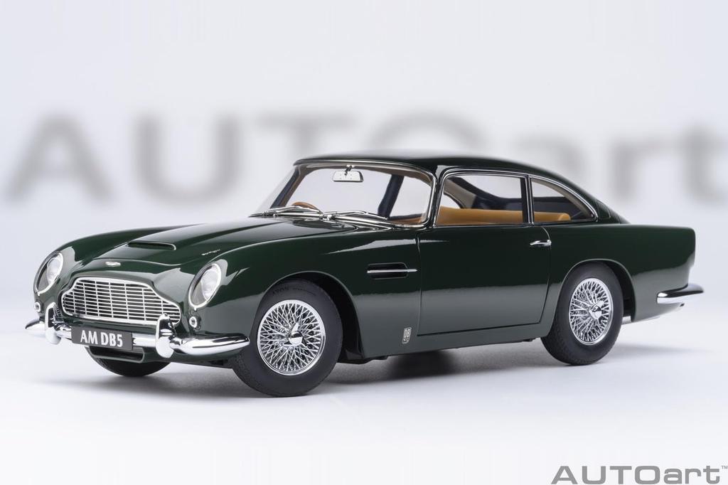 AUTOart 118 Aston Martin DB5 Темно-зеленый Готовое изделие 70286