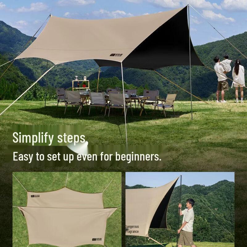 Explorer Quick-Open Blackout Canopy Tent
