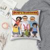 Trendy Car Bobs Funny B-Burgersdecoration Pillowcase Accessories Pillow Covers Square Multiple Sizes