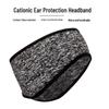 Thickened Fleece Headband: Winter Sports Ear Warmer for Skiing, Cycling & Running