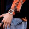 Mark Fairwhale Men's Quartz Watch Premium Design Tech-Inspired Luminous Sports Timepiece Water-Resistant Men's Wriswatch Clock